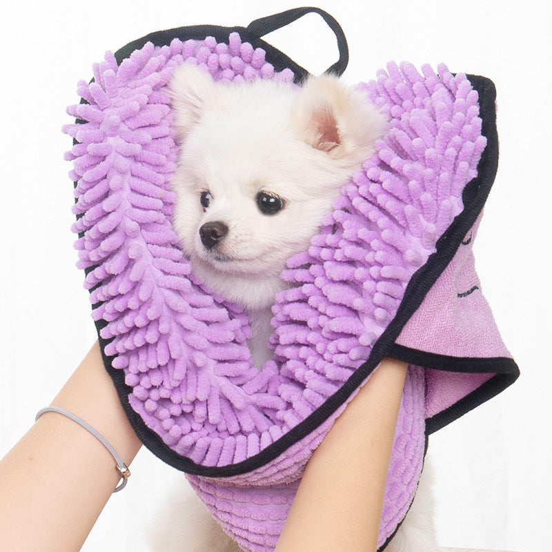 Dogs Cats Towels Super Absorbent Dog Bathrobe Microfiber Bath Towels Quick-Drying Cat Bath Towel For Pets Towel Dog Towels Pet Products - pomeranianshop.de