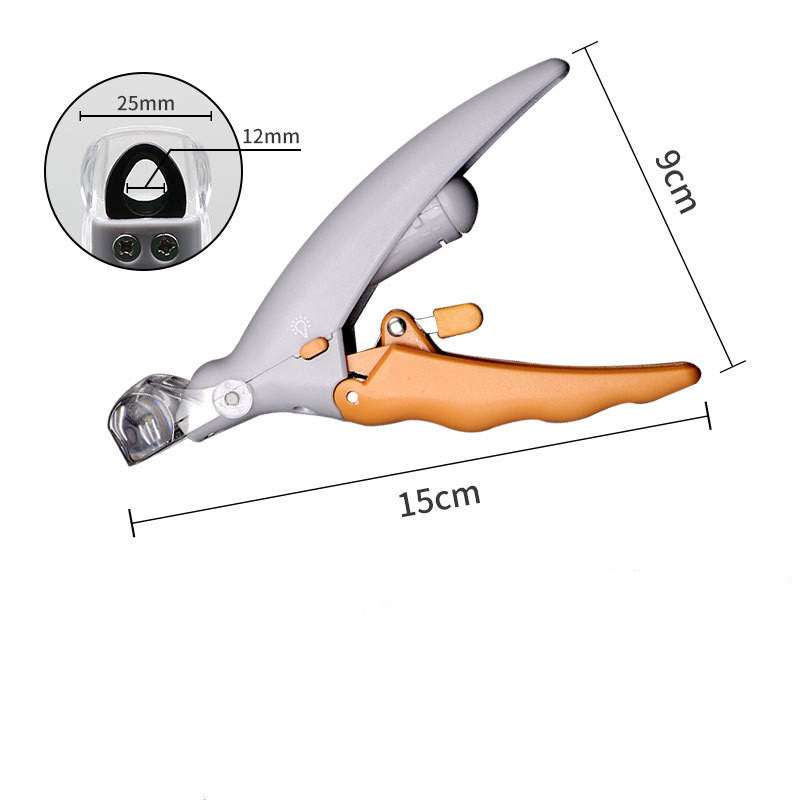 LED light glow pet nail clippers - pomeranianshop.de