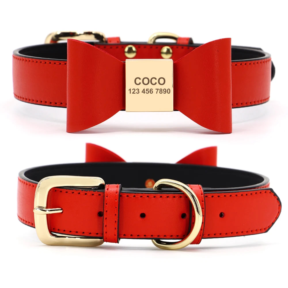 Halsband "a dog's bow" personalisierbar