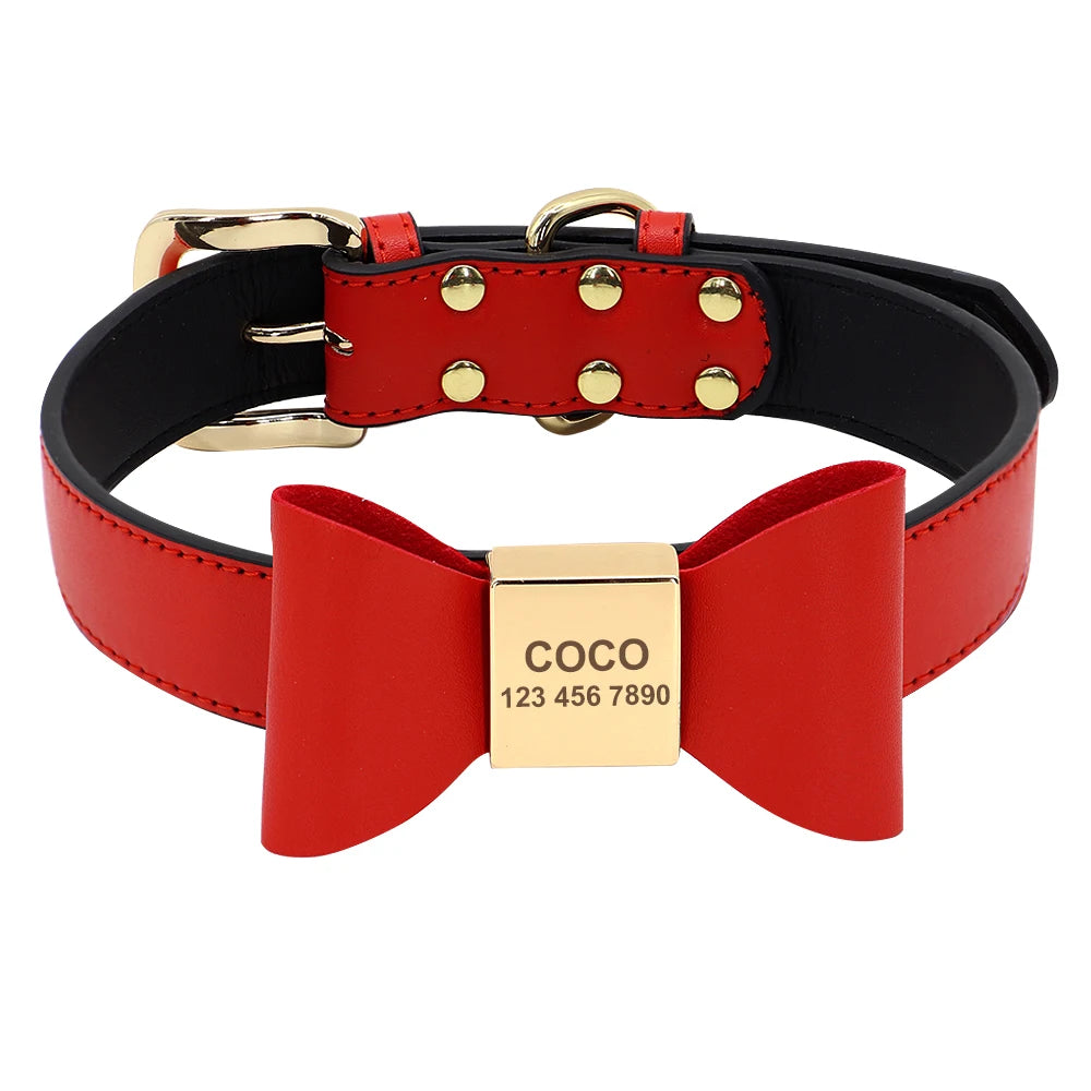 Halsband "a dog's bow" personalisierbar